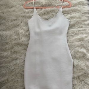 White Body con dress